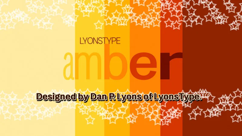 LT Amber Sans Serif Font