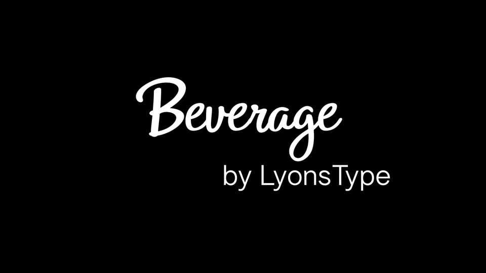 LT Beverage Font › Fontesk