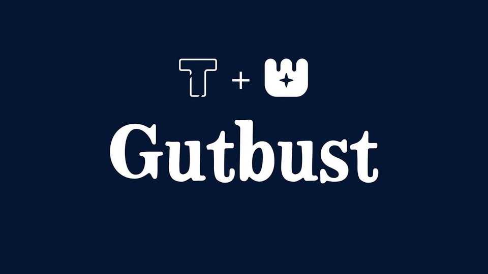 LT Gutbust Font › Fontesk