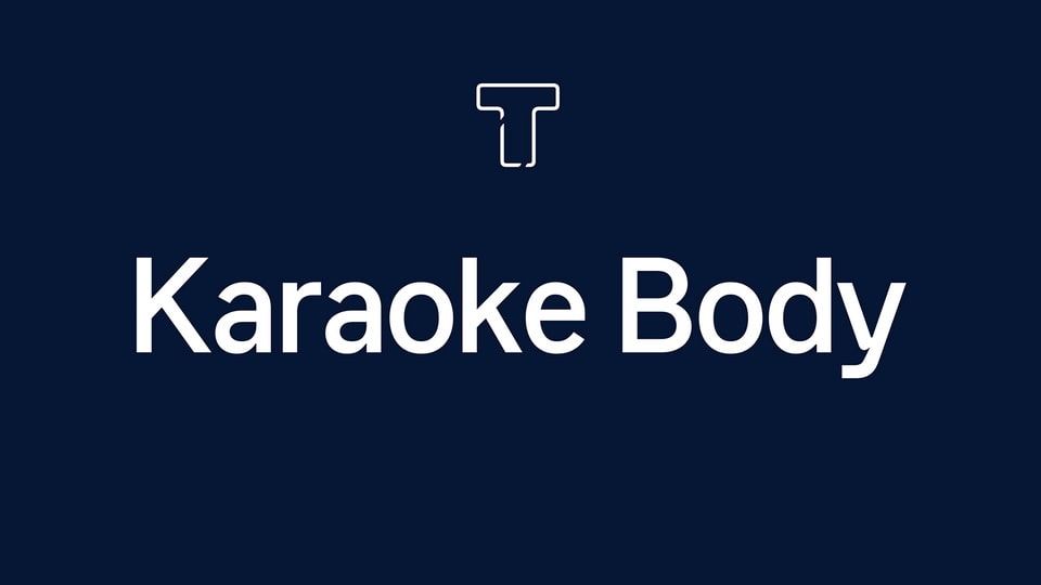 LT Karaoke Body Font Family › Fontesk