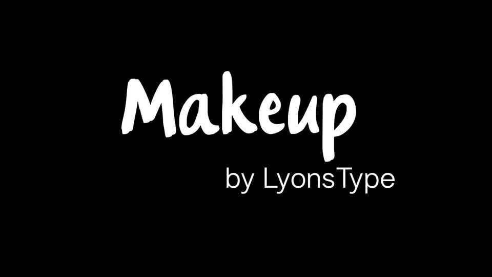 LT Makeup Font › Fontesk