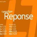 LT Reponse Sans Serif Font - Fonte Grátis LT Reponse Sans Serif Font