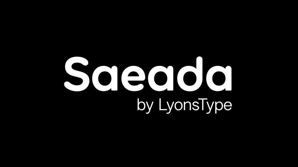 LT Saeada Font › Fontesk
