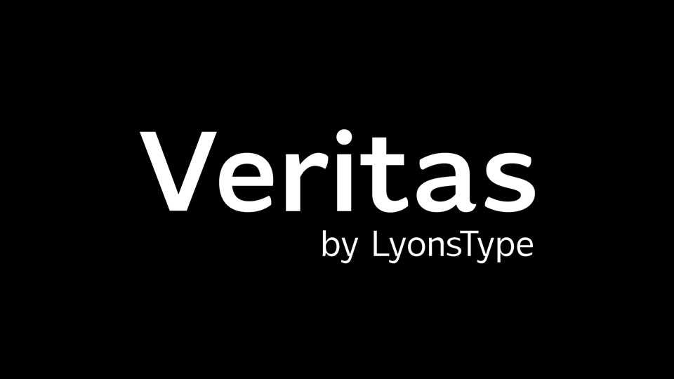LT Veritas Font Family › Fontesk