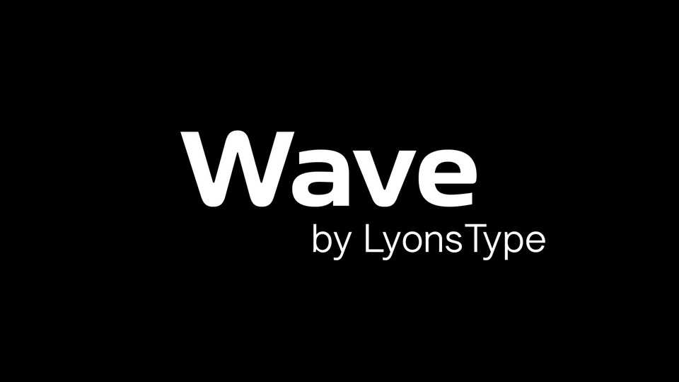 LT Wave Font Family › Fontesk