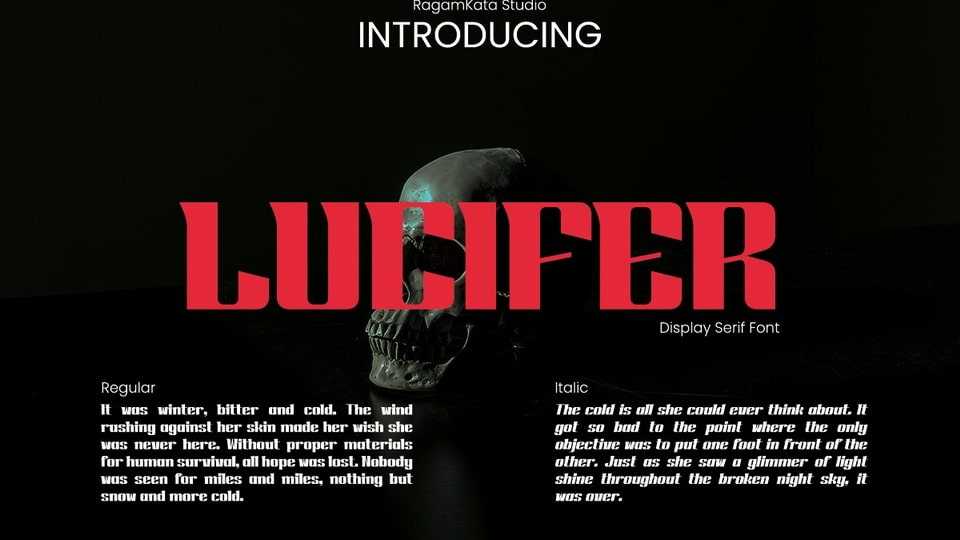 Lucifer Font › Fontesk
