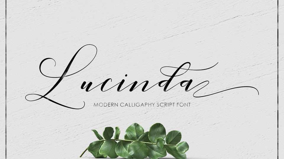 Lucinda Font › Fontesk