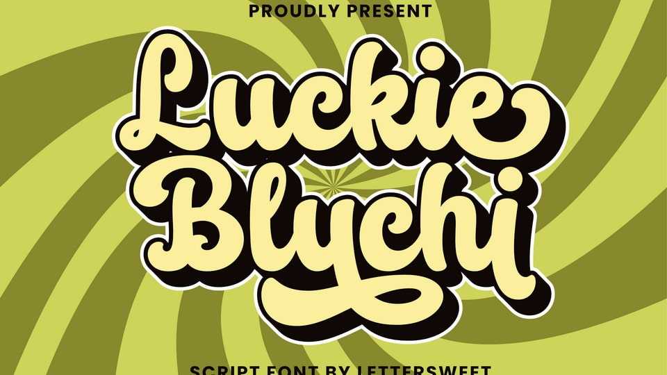 Luckie Bluchi Font › Fontesk