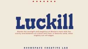 Luckill Serif Font › Fontesk