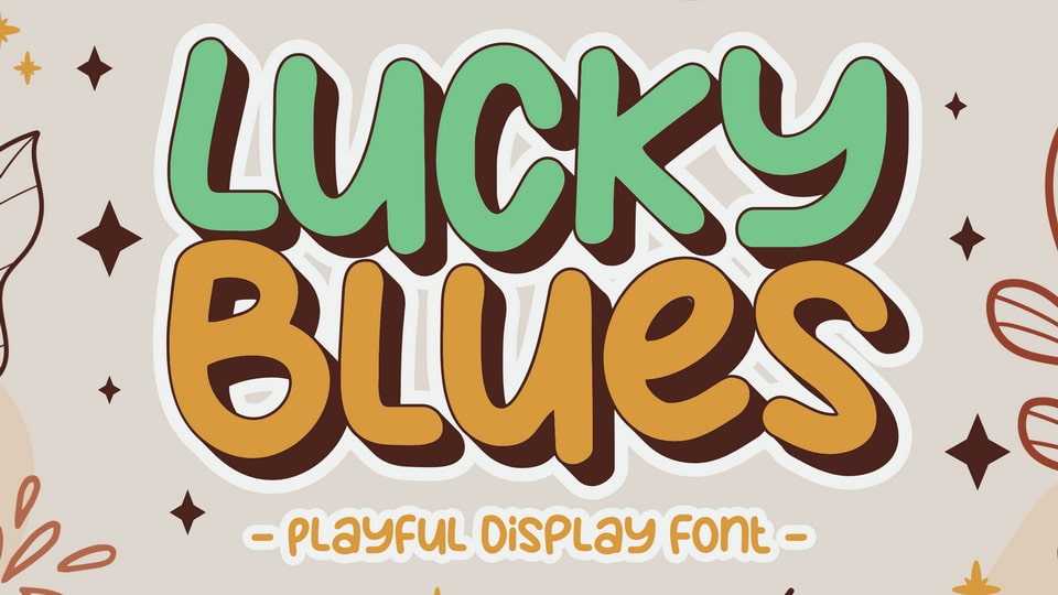 Lucky Blues Font › Fontesk
