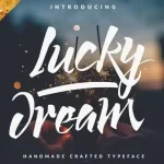 Lucky Dream Script Font - Fonte Grátis Lucky Dream Script Font