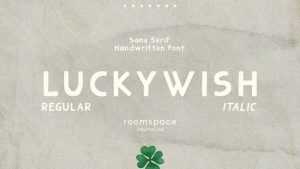 Luckywish Font › Fontesk