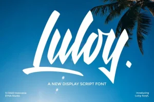 Luloy Script Font