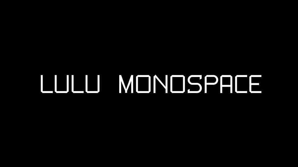 Lulu Monospace Font › Fontesk