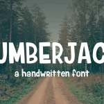 Lumberjack Typeface