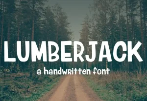 Lumberjack Typeface