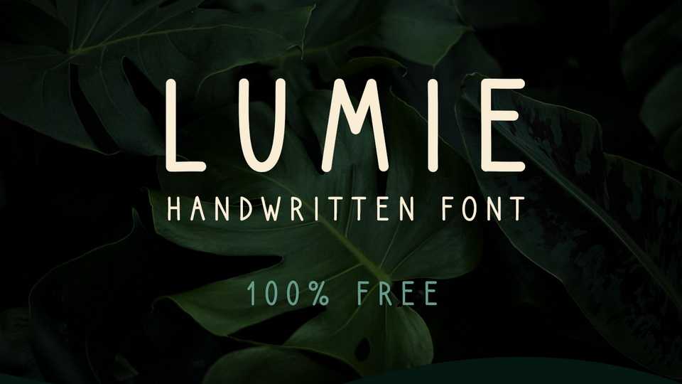 Lumie Font › Fontesk
