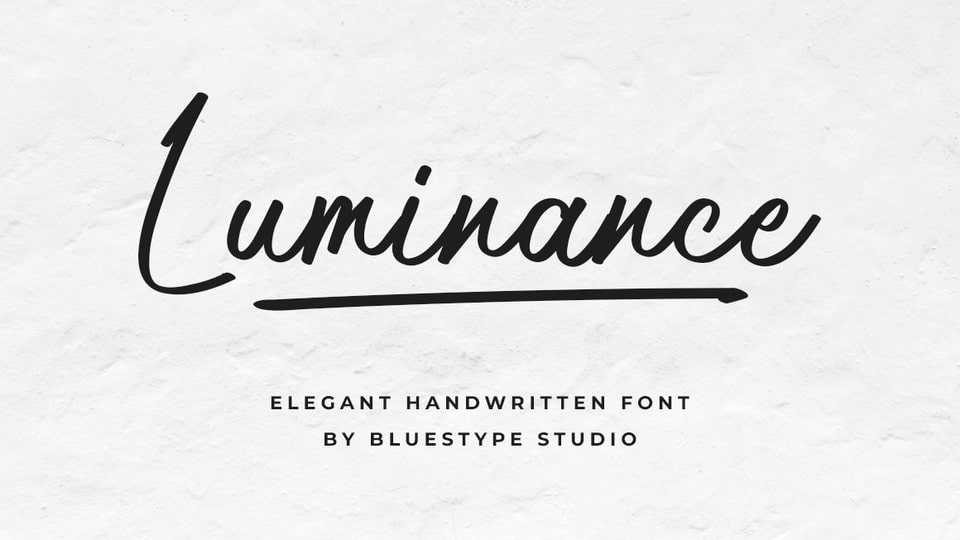 Luminance Font › Fontesk