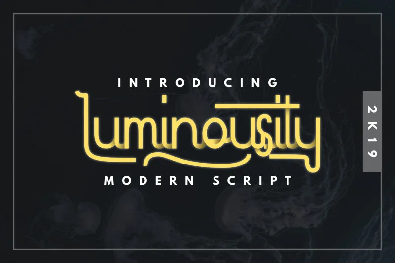 Luminousity - Modern Script Font