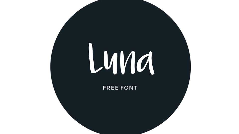 Luna Handwritten Font › Fontesk