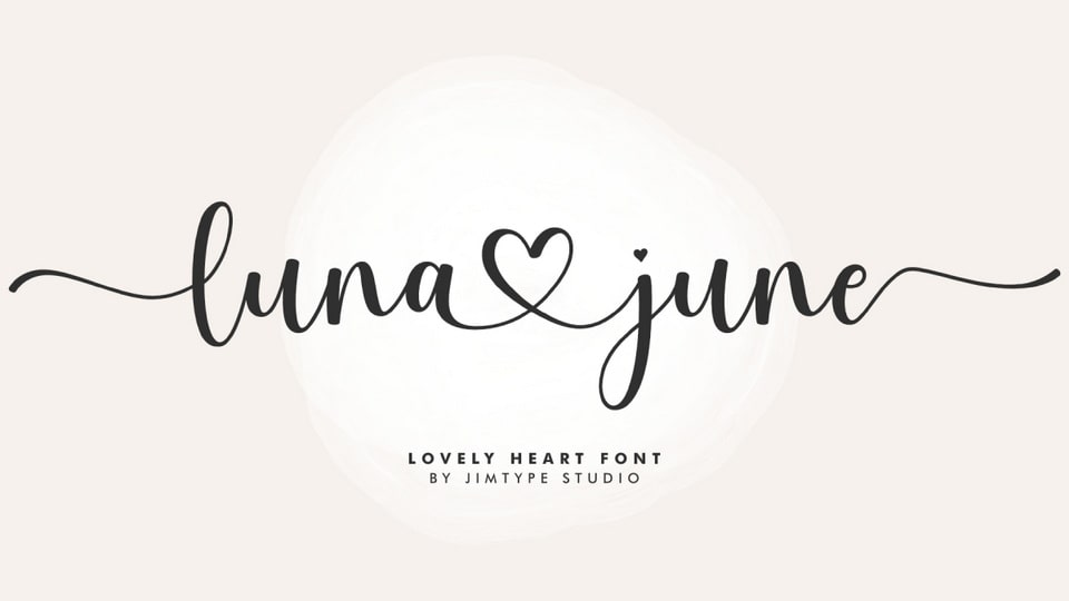 Luna June Font › Fontesk