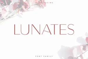 Lunates Font