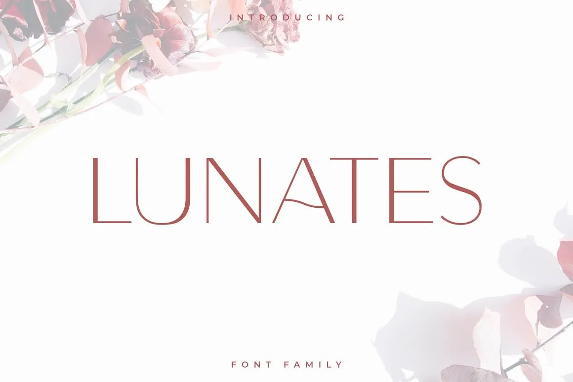 Lunates Font