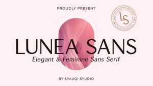 Lunea Sans Font › Fontesk