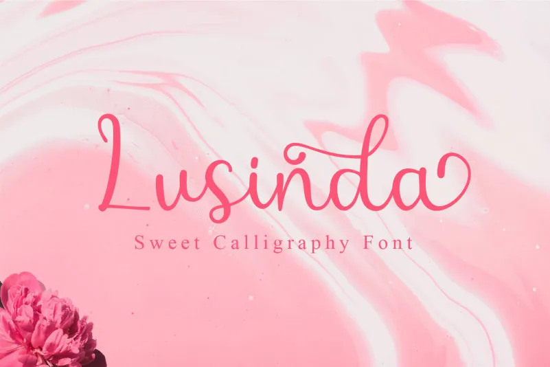 Lusinda - Feminine Font