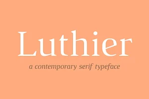 Luthier Font