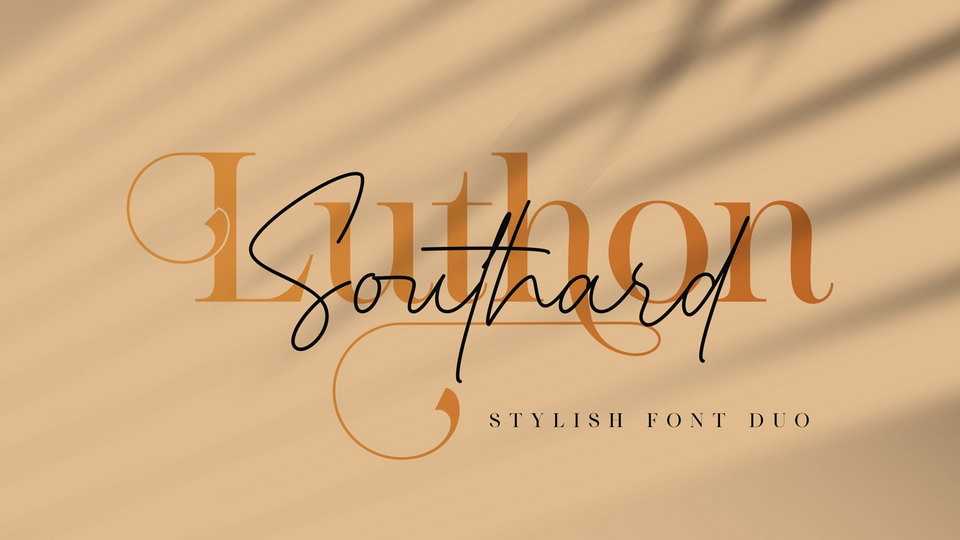 Luthon Southard Font Duo › Fontesk