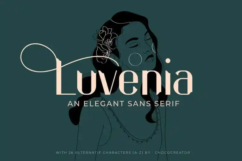Luvenia Sans Serif Font