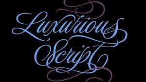 Luxurious Script Font › Fontesk
