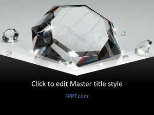 Luxury Diamond PowerPoint Template