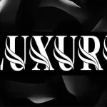 Luxury Display Font