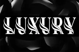 Luxury Display Font
