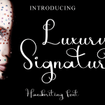 Luxury Signature Font