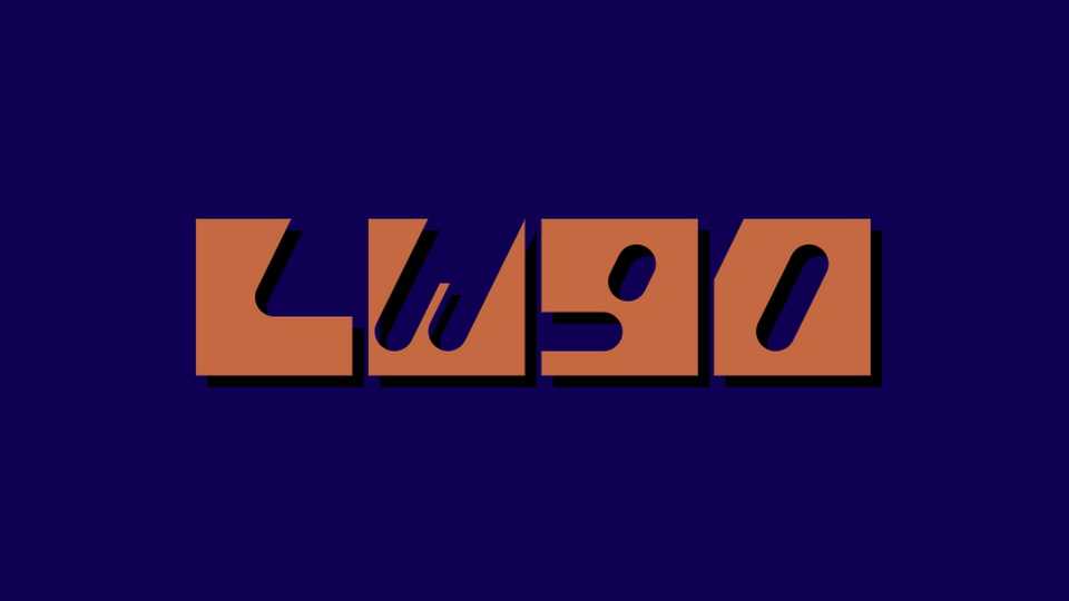 LW90 Font › Fontesk