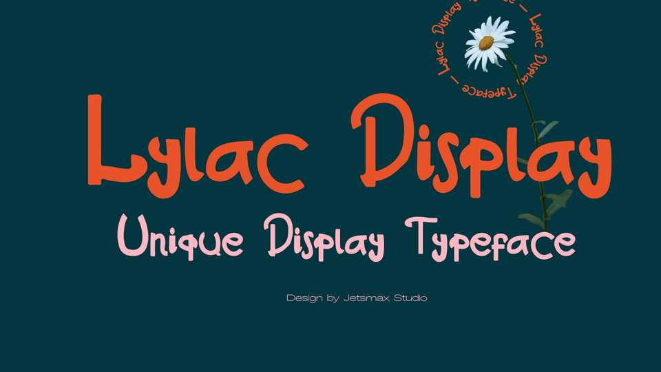 Lylac Display Font › Fontesk