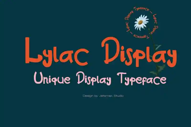 Lylac Display Font