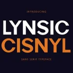 Lynsic Cisnyl Sans Serif Font