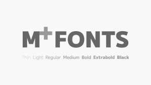 M+ FONTS :: reDesign › Fontesk