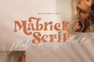 Mabrick - Playful Font Duo