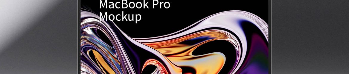 MacBook Pro laptop mockup