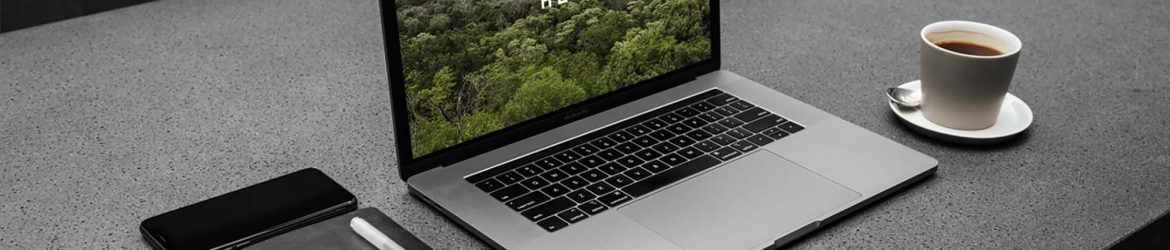 MacBook Pro Workspace Mockup (PSD)