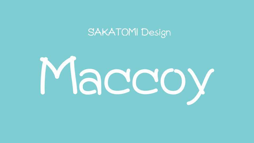 Maccoy Font › Fontesk