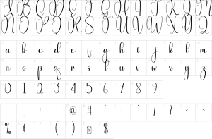 Mapa de caracteres da fonte Machine Font | 1001 Free Fonts