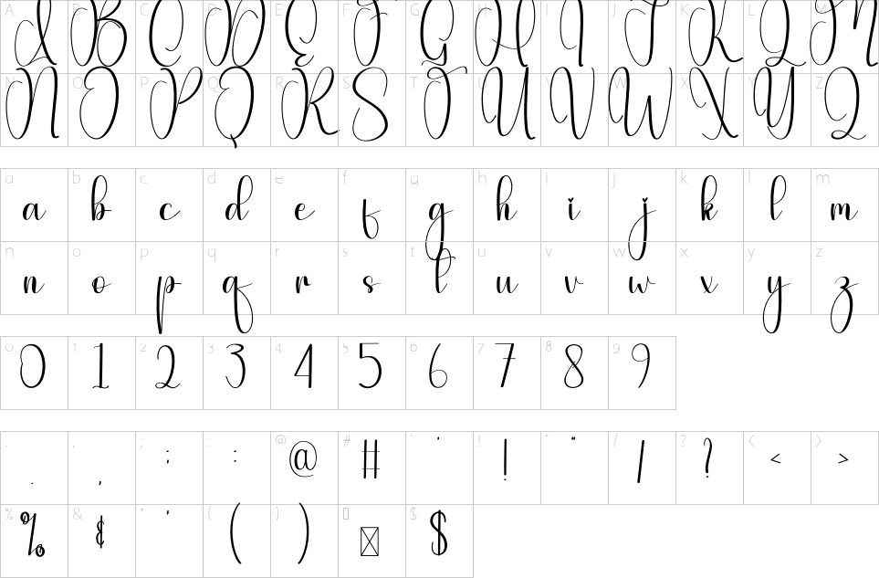 Mapa de caracteres da fonte Machine Font | 1001 Free Fonts