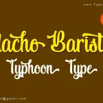 Macho Barista Script Font