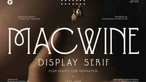 Macwine Font › Fontesk